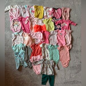 0-3m (3m) Baby Girl Clothes